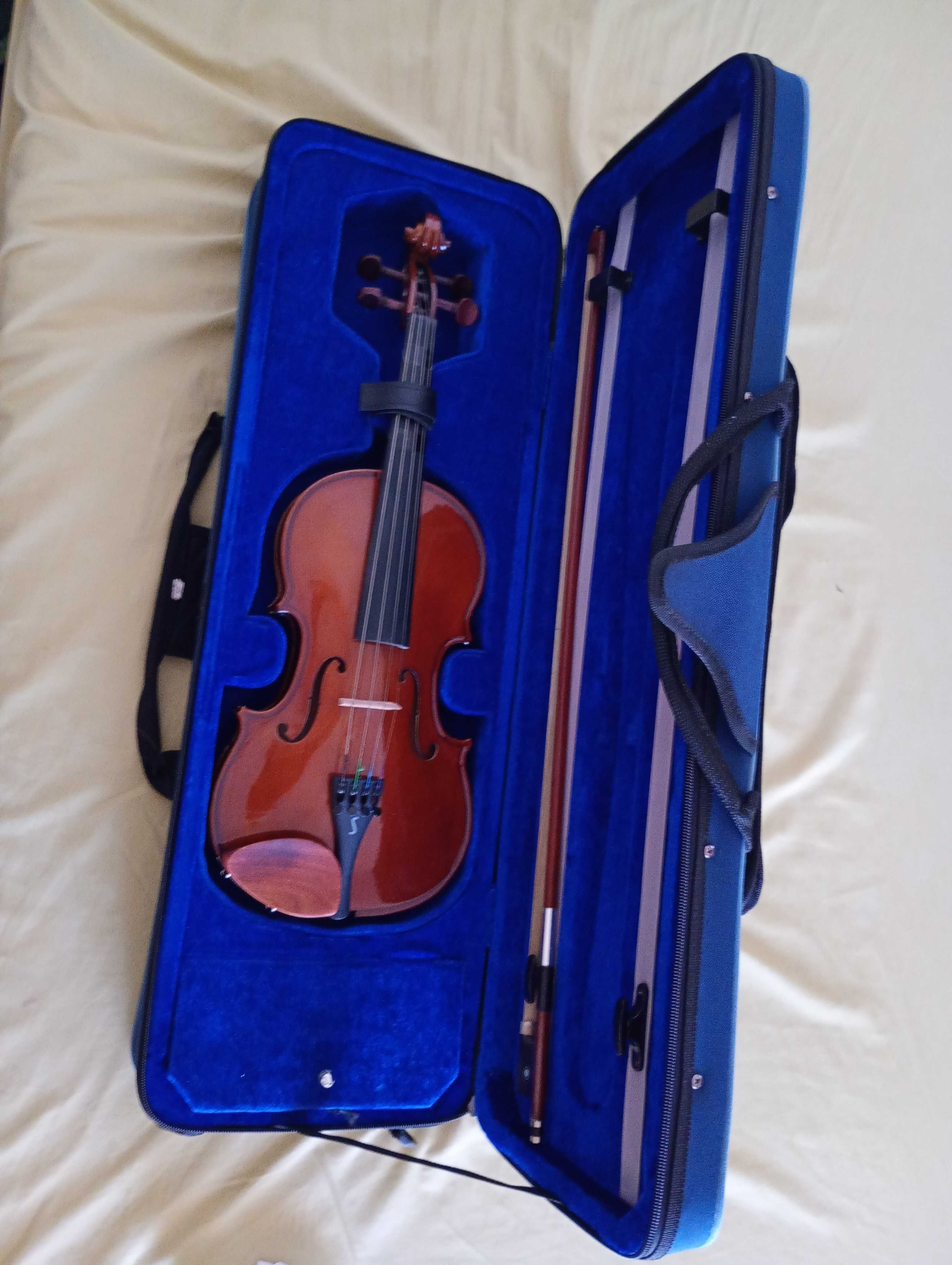 Viola de Arco Stentor Student 13" com Arco, Estojo e Almofada