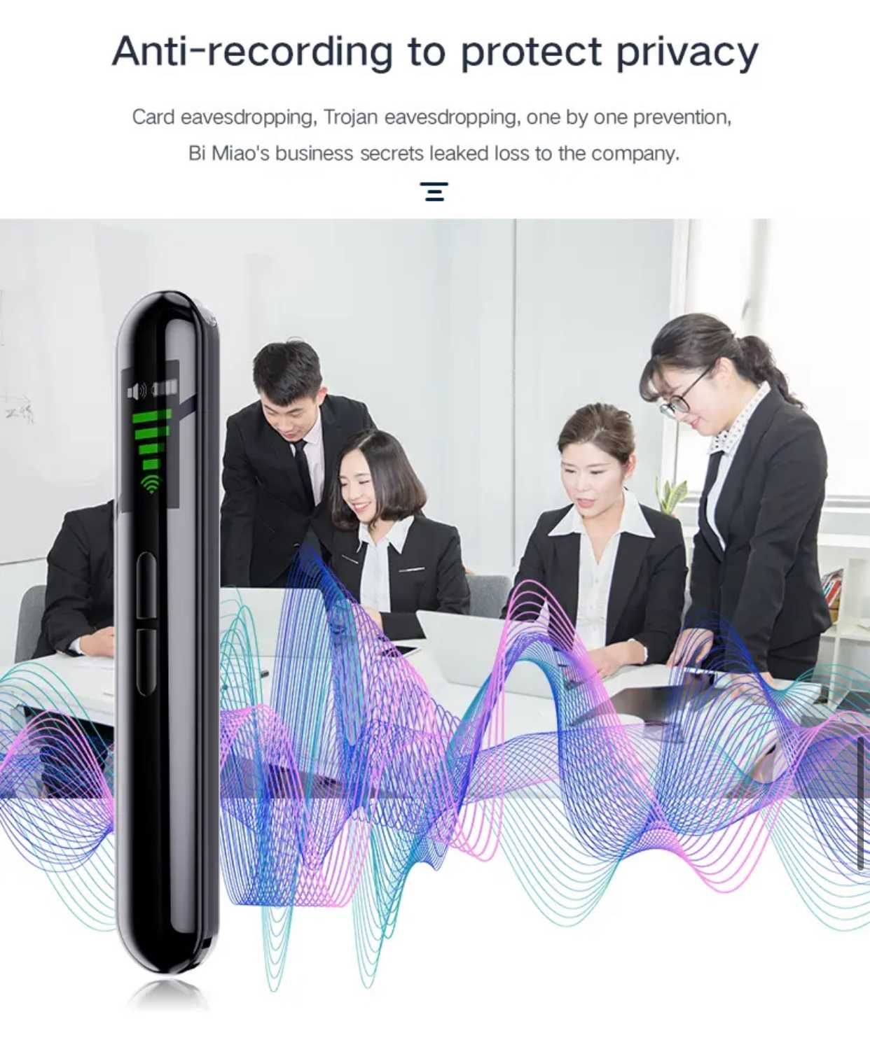 [NOVO] Detetor Anti-Espião - Frequências GSM e Câmaras Ocultas