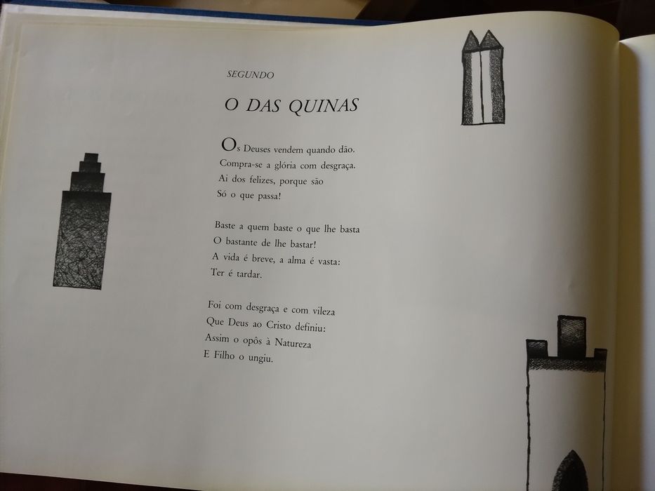 Livro "Mensagem de Fernando Pessoa