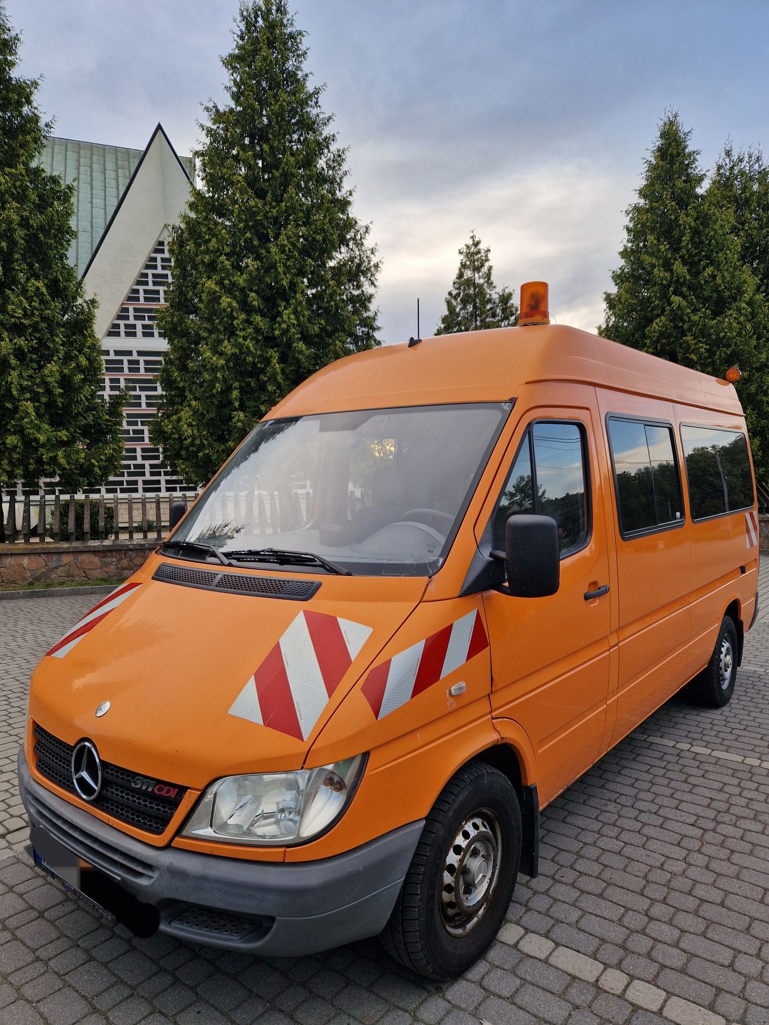 Mercedes Sprinter doka brygadówka brygadowy osobowy vip blokada kamper