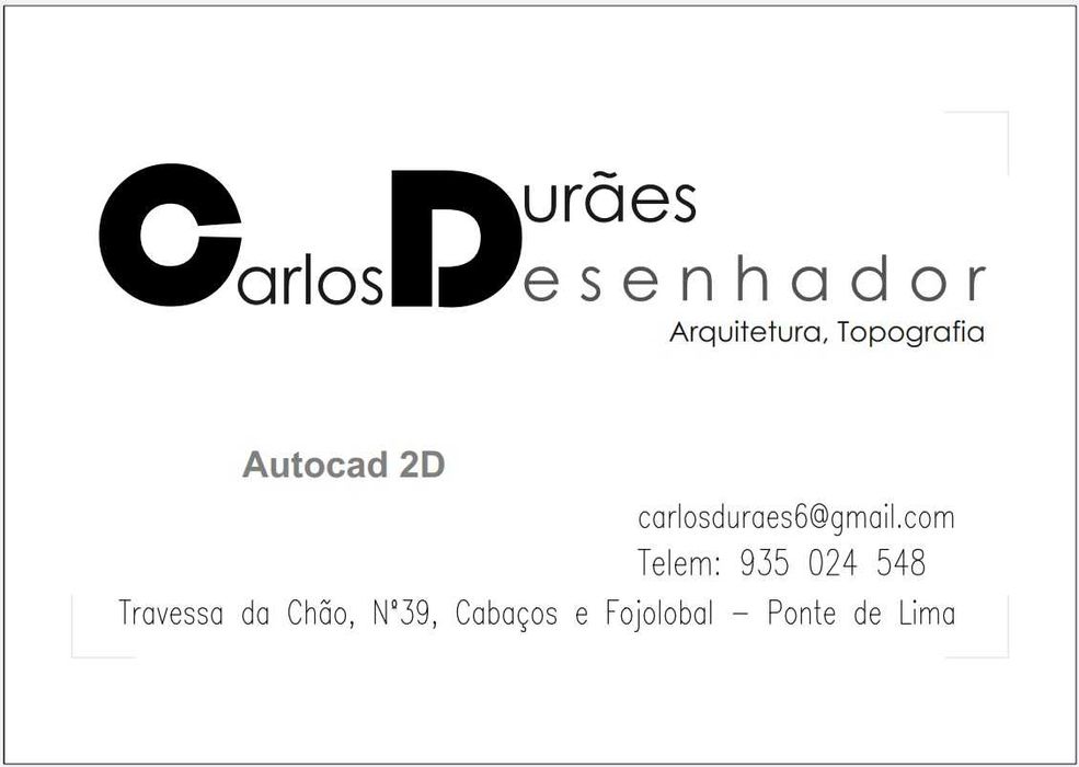 Disponível para fazer Projetos_Desenhador projetista