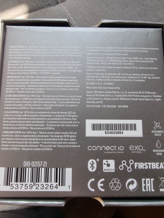 Zegarek smartwatch garmin fenix 6x pro solar 51 mm