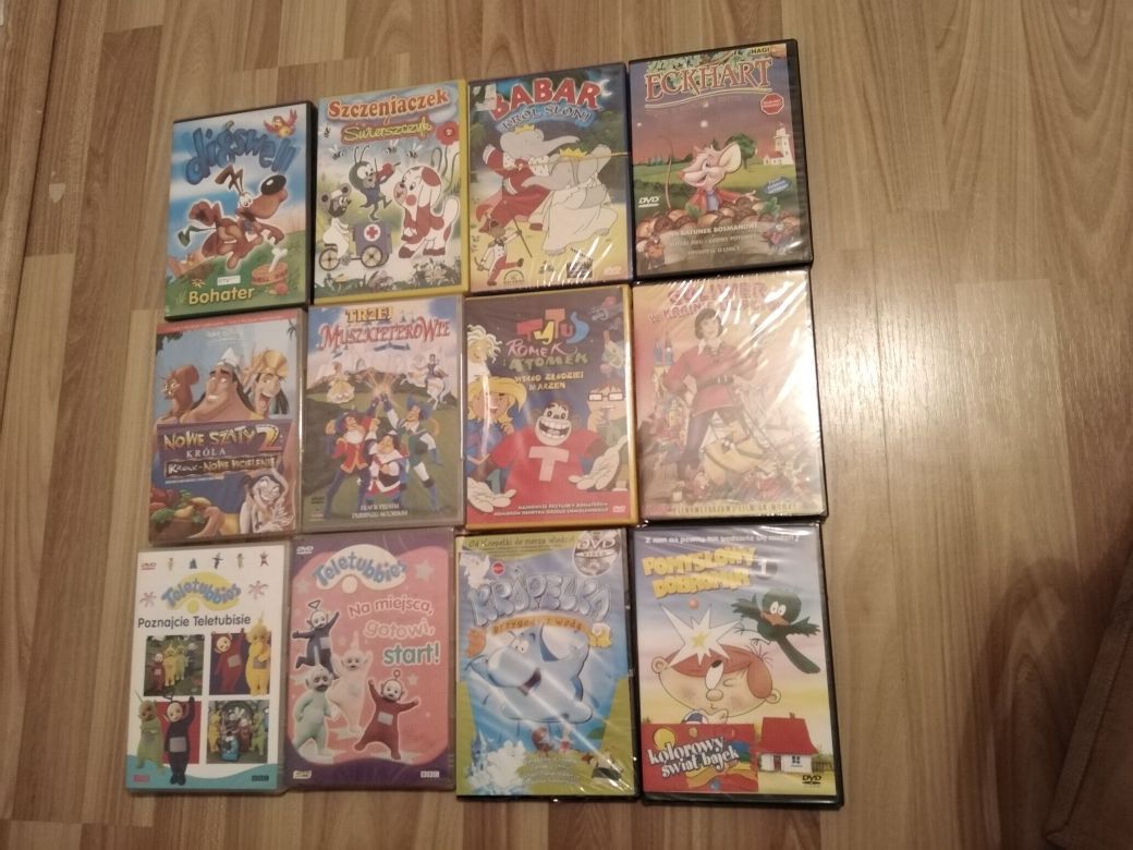 Nowe DVD w folii, bajka Guliwer w krainie liliputów