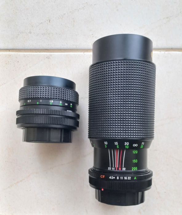 Фотообъективи  Canon FD  / EOS EF