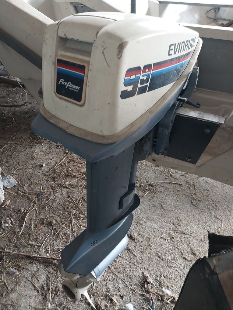 Silnik evinrude 9.9 2t krótka stopa