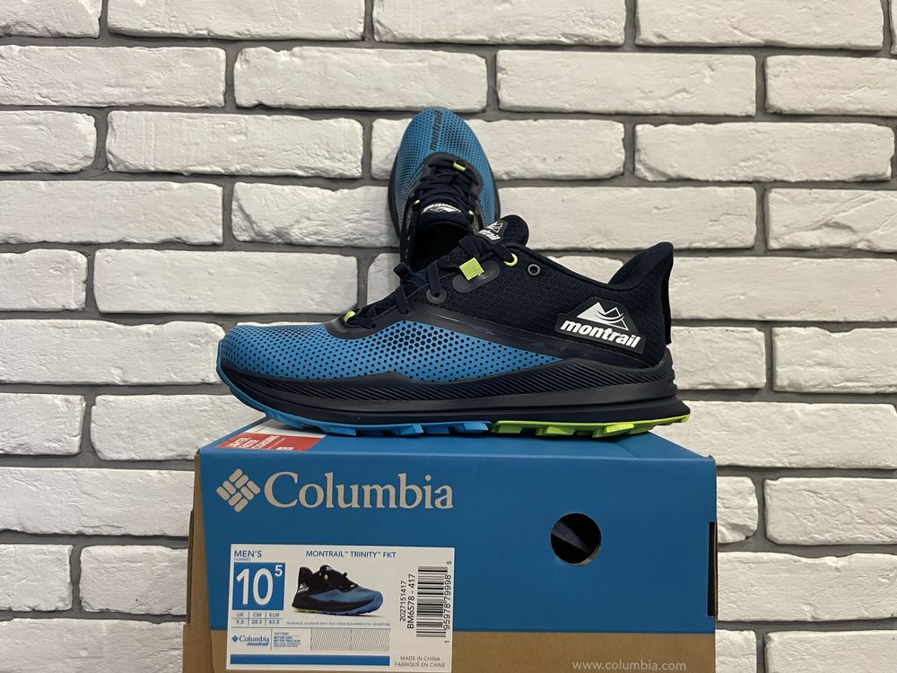 Оригінал!Columbia Montrail™ Trinity™ FKT Розмір US 10.5/28.5 см