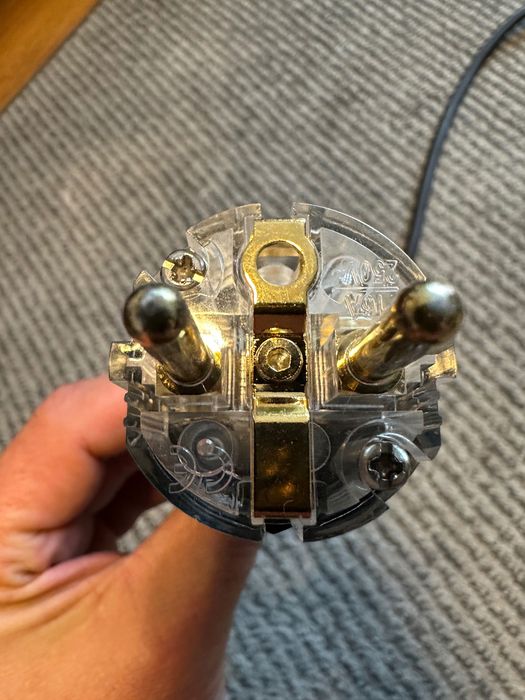 Kabel zasilający audio Furutech FP-314 AG II na wtykach Viborg -1,20 m