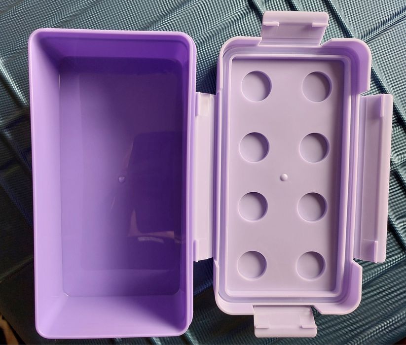 Pojemnik śniadaniowy szkolny jak klocki Lego nowy, na prezent hit