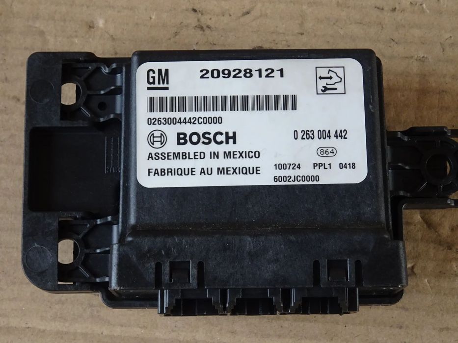 OPEL INSIGNIA ASTRA J MERIVA MODUŁ PDC STEROWNIK CZUJNIKÓW PARKOWANIA