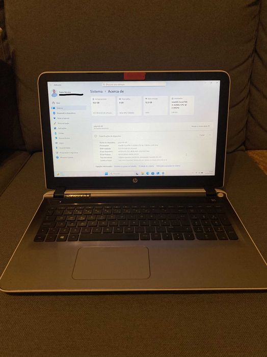 HP 15" - i5, 12GB RAM, SSD + HDD, Nvidia 4GB