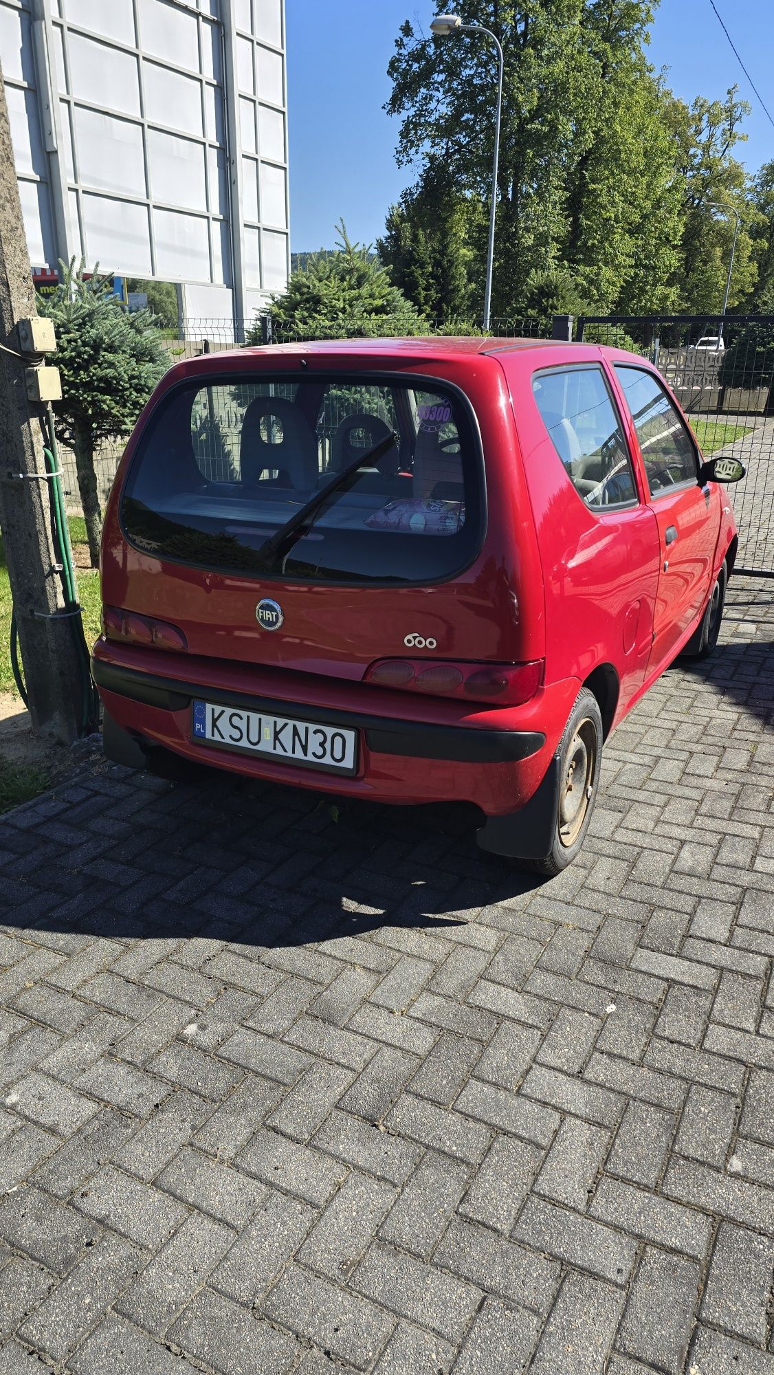 Fiat  seicento 600 1.1 2007r 90 tys przebiegu