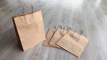 Sacos de papel Kraft