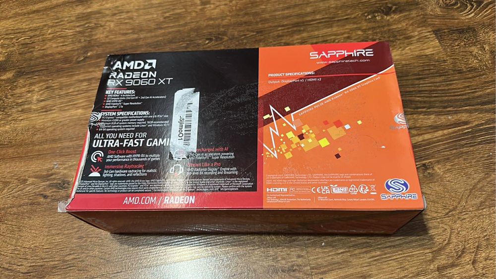 Karta Graficzna Radeon RX 9060 XT 16gb