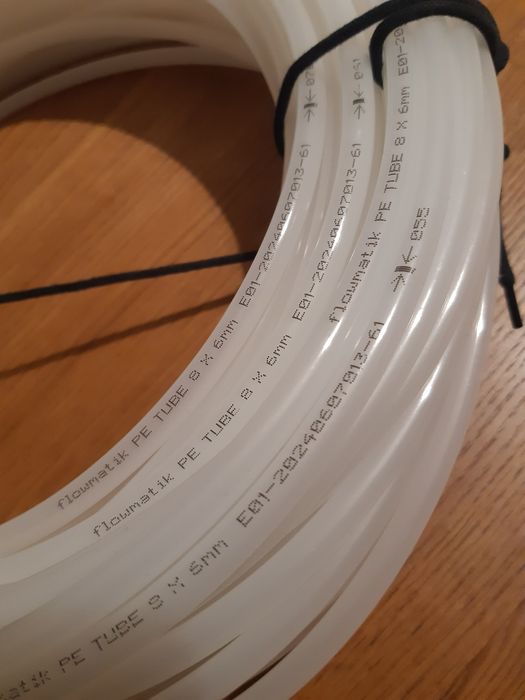 Przewód pneumatyczny Flowmatik PE 8x6 mm poliamid ciśnienie hydraulika