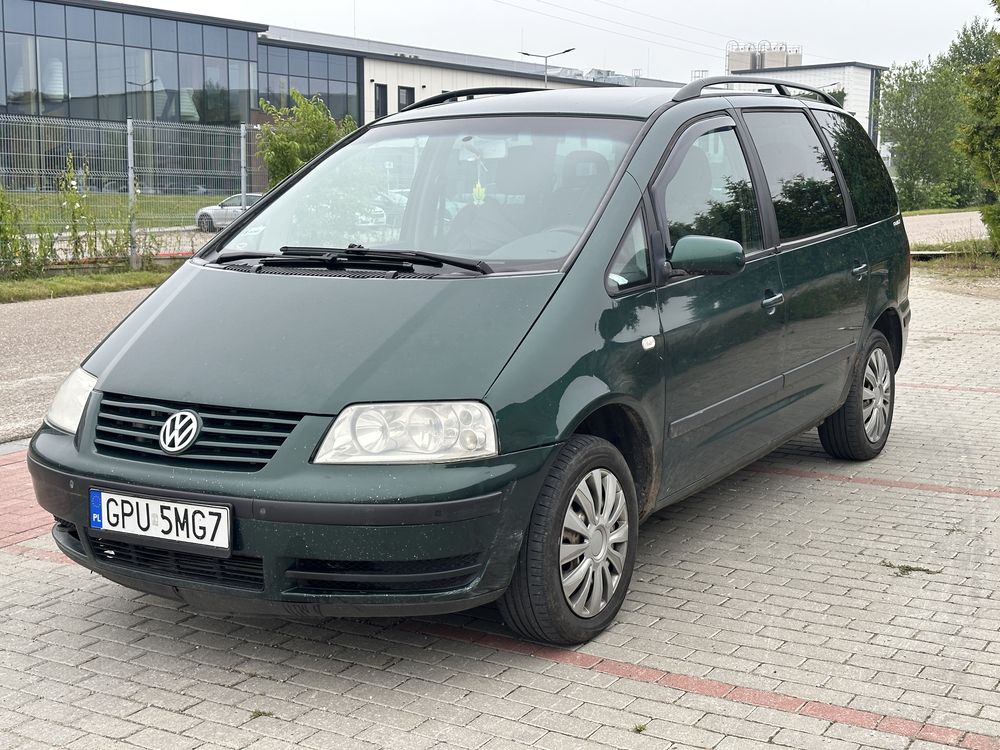 Volkswagen Sharan 2001 1.9tdi, 6 biegów, 7 miejsc, sprawny jezdzacy