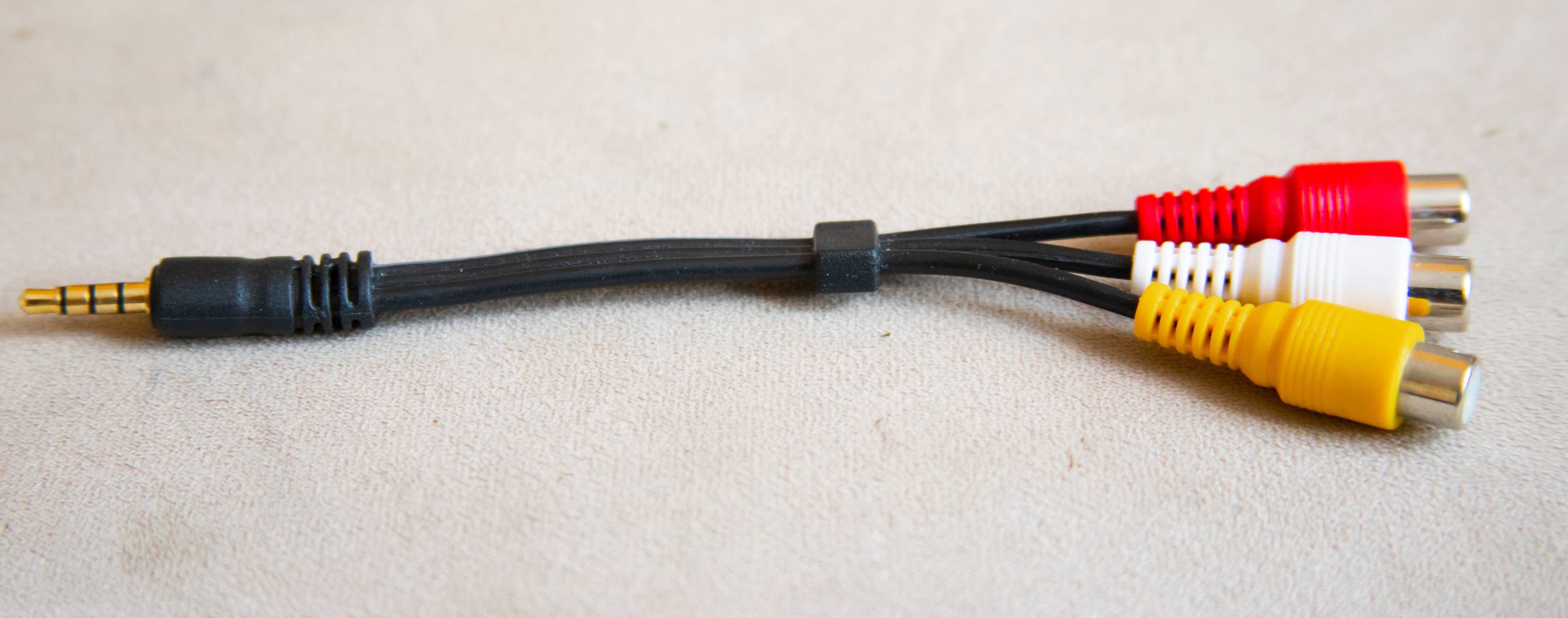 Kabel MiniJack 3.5 mm - 3x RCA