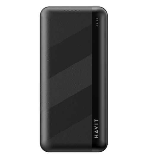 Power Bank Havit 2USB 2.0A HV-HK403 30000mAh Black Павербанк Купити