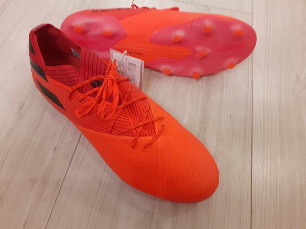 Profesjonalne buty piłkarskie korki adidas Nemeziz 19.1 FG, r. 47 1/3