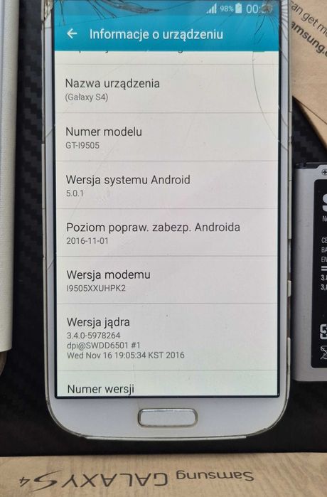 Samsung Galaxy S4 GT-I9505 sprawny 2 baterie 2 etui Tychy
