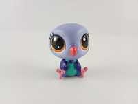 Littlest Pet Shop LPS - Ptak Gołąb Duva Pombo #123 [j523]