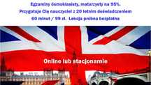 Lektorka - 20 lat doświadczenia-szkoła podstawowa, liceum, egzaminy