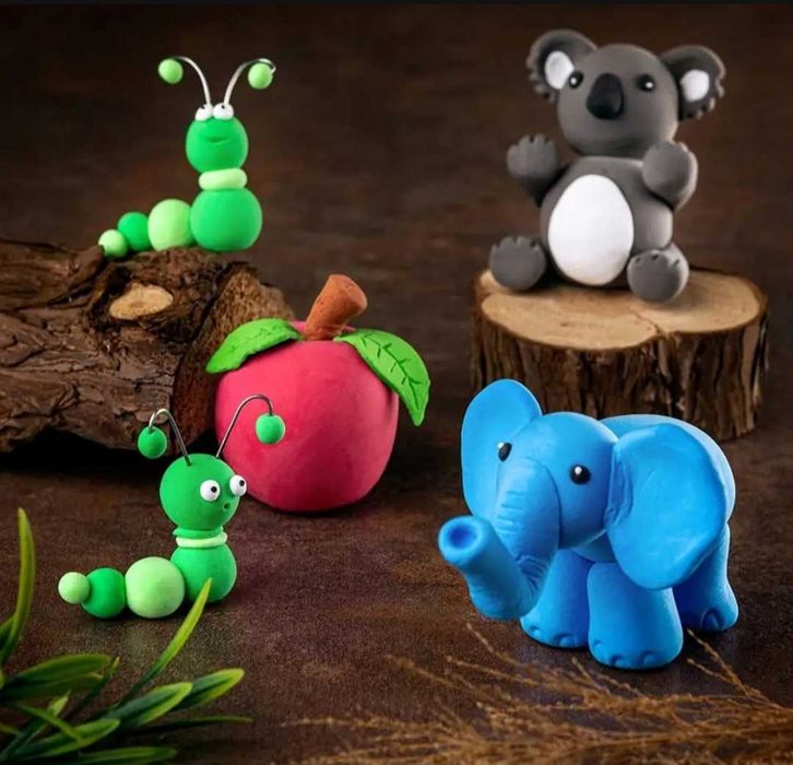 Piankolina Plastelina Ciastolina Magiczna Pianka Masa plastyczna