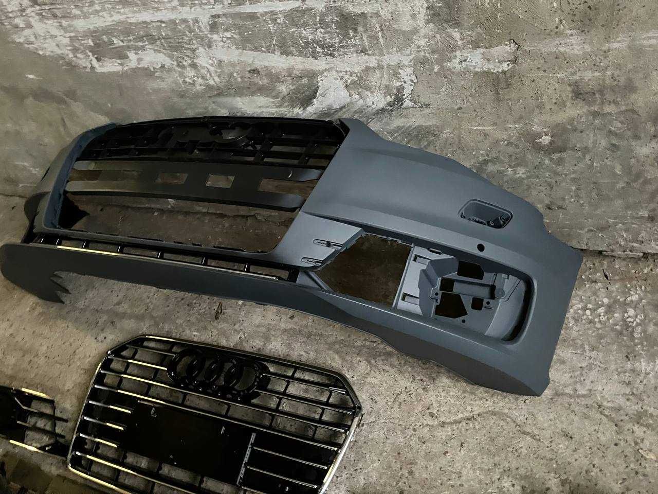 Бампер передній Audi A6 C7 2014 2015 2016 2017 2018
