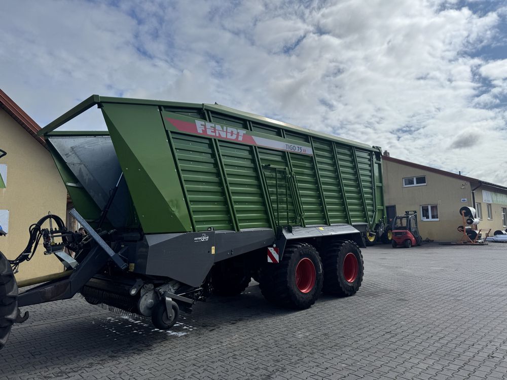 Przyczepa samozbierajca Fendt Tigo 75 xr nie strautmann krone