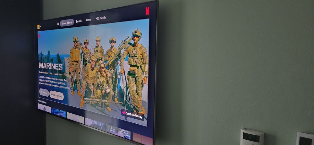 Telewizor Samsung 55 cali SmartTV idealny QE55Q6FNG 2 piloty