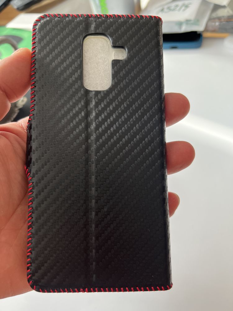 Etui skrorzane z KW do Samsung A6+