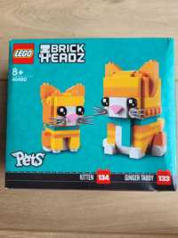 LEGO 40480 Brickheadz Pręgowany kot rudy
