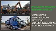 Koparko-ładowarka/Koparka/Wywrotki wynajem-usługi Police!