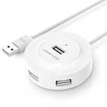 Ugreen HUB USB2.0/4x USB-A 480Mb/s 1m biały (CR106)