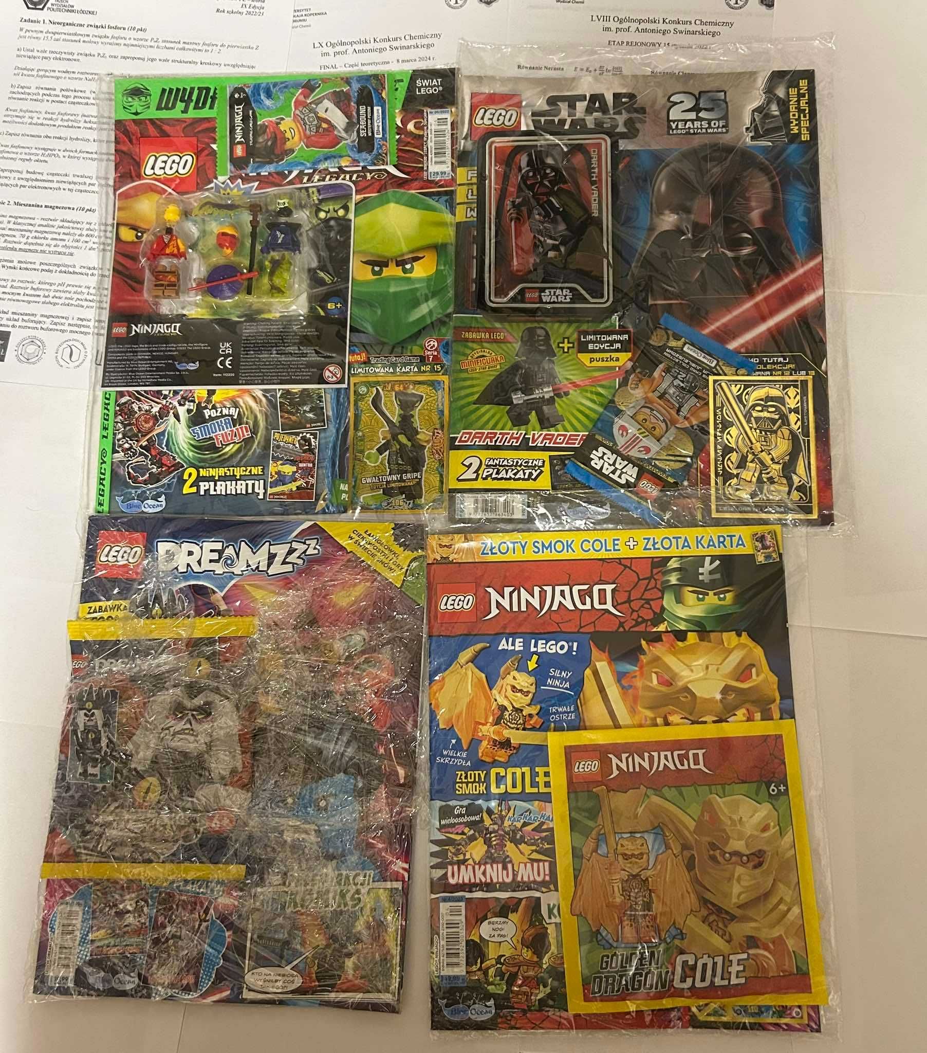 LEGO magazyny, ninjago, technic, marvel, star wars, bardzo dużo
