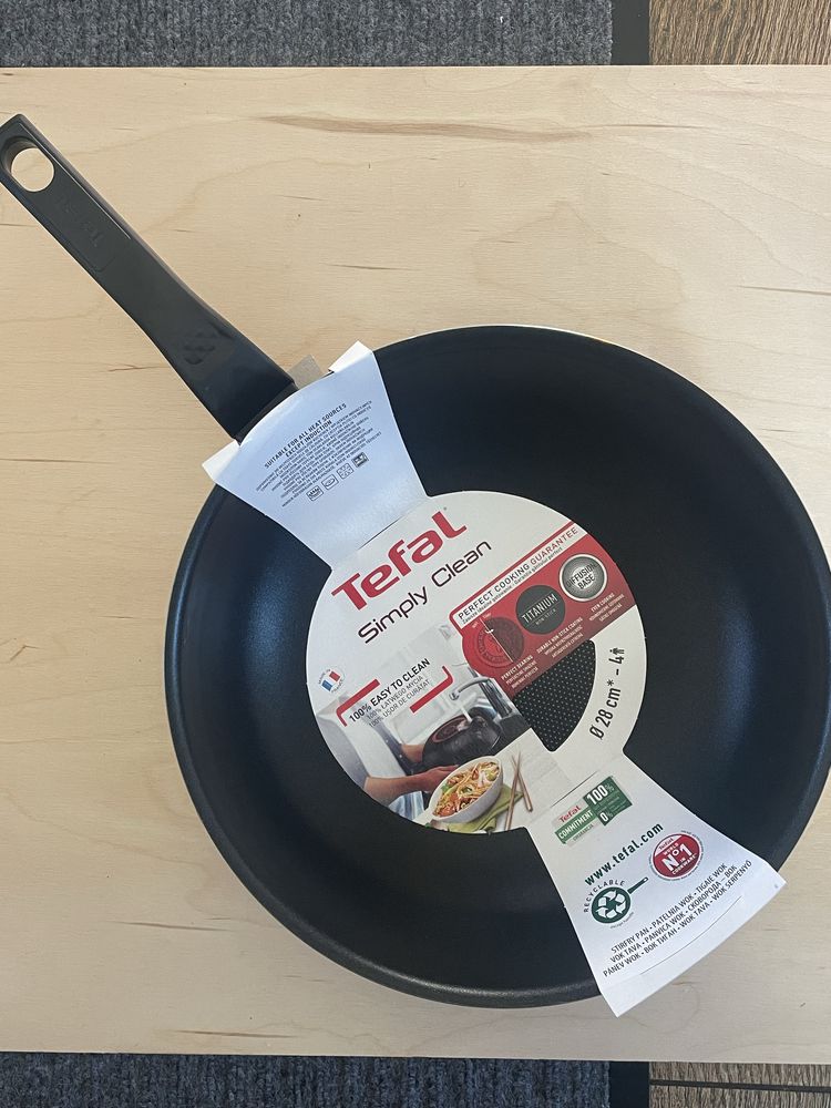 Tefal simply clean 28 cm WOK