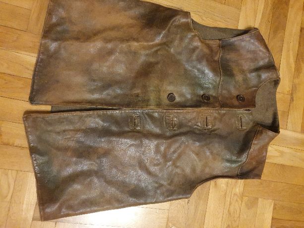 kamizelka jerkin leather angielskiego oficera z 1944 roku