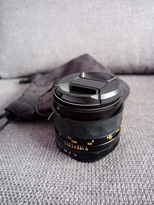 Japoński obiektyw AUTO REVUENON 55MM 1:1,4 M42 ULTRAJASNY