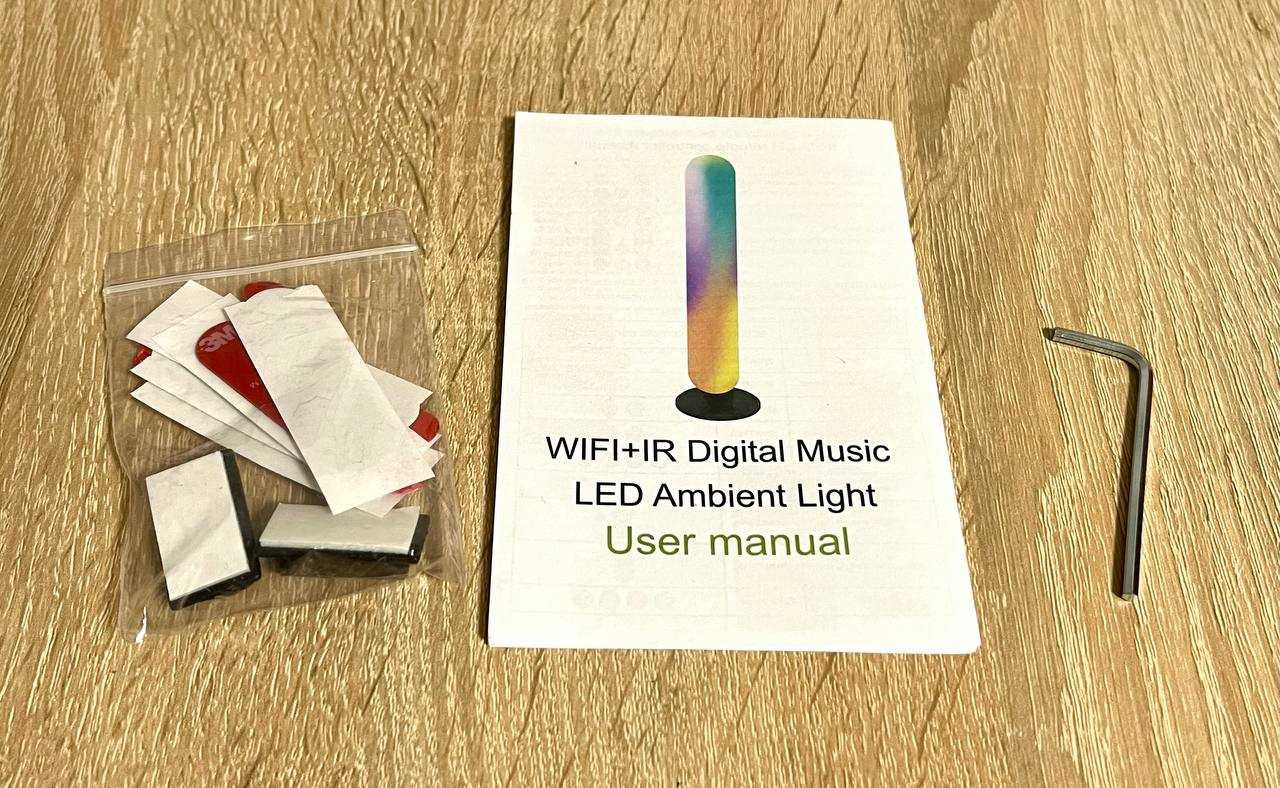 Светильники Tuya Smart Wi-Fi + IR Digital Ambient Light