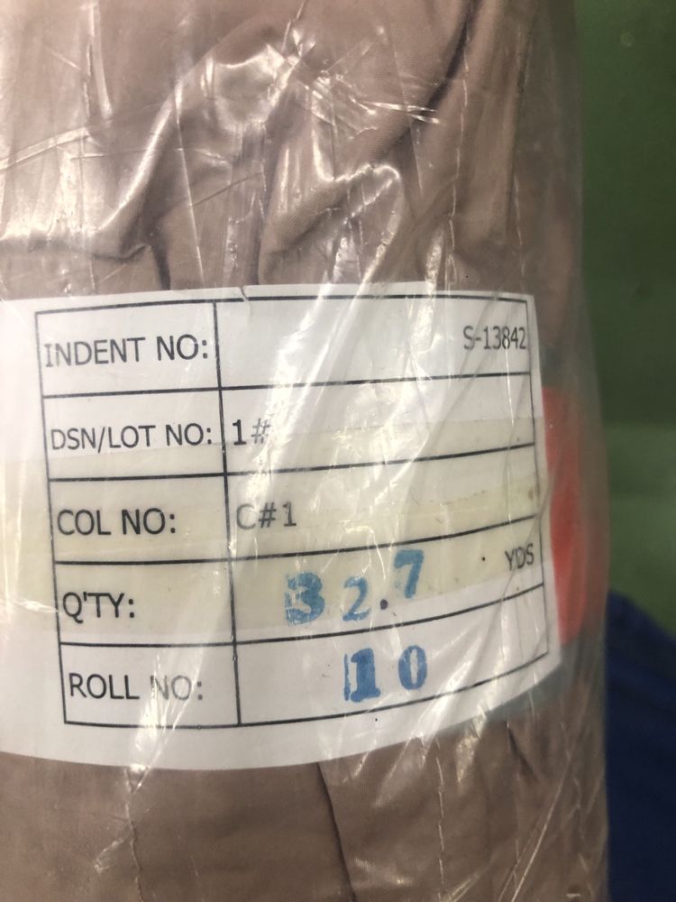 tkanina z odstającymi kółeczkami 3d