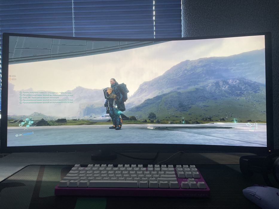 Монитор Xiaomi сurved gaming monitor 34 (3440x1440, 144Гц, 34 дюйма)