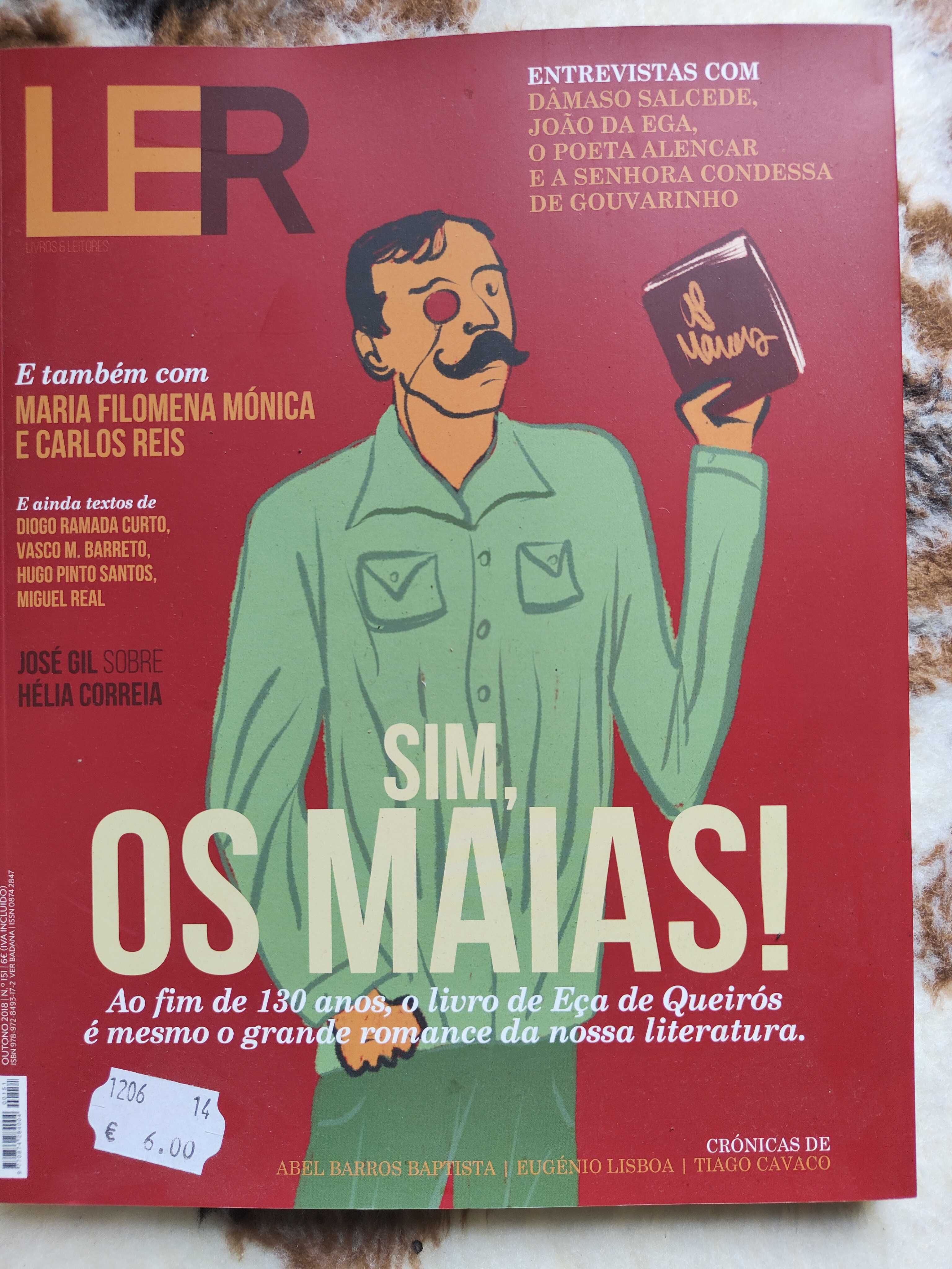Eça de Queirós  "Os Maias" - Revista "Ler"