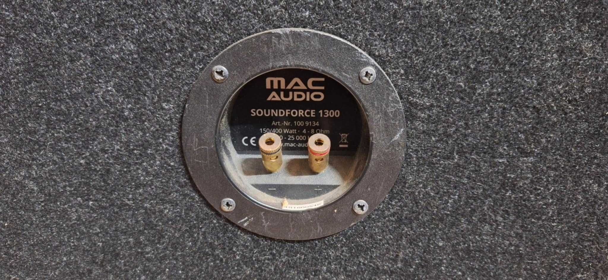 Kolumna Głośnikowa Mac Audio SoundForce 1300 Czarna