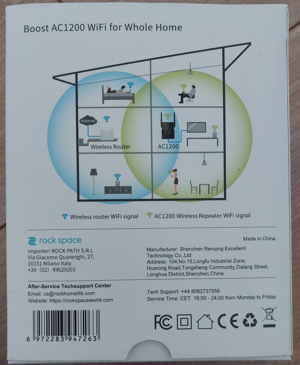 Repeater  sygnału Wifi