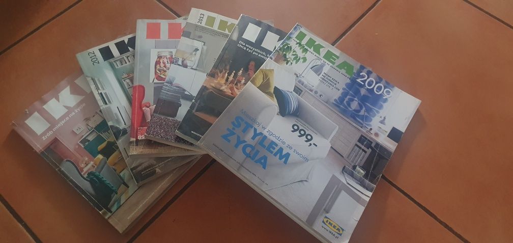 Katalog IKEA dowolny z okresu od 2001 do 2019