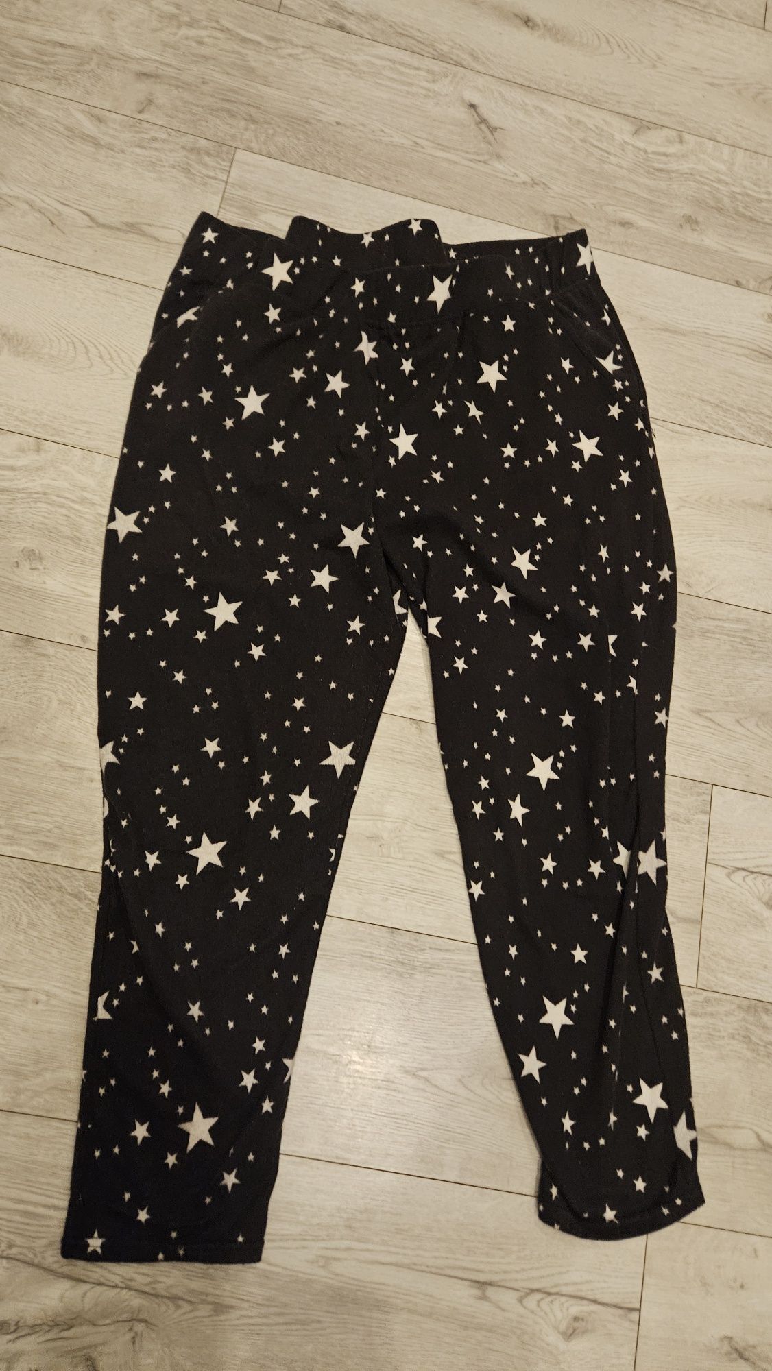 Spodnie polar damskie XL w gwiazdki