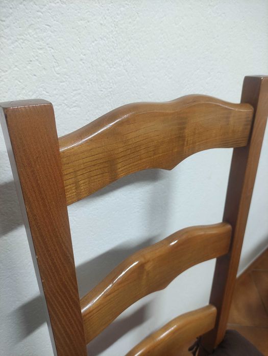 Conjunto 6 cadeiras cozinha em cerejeira