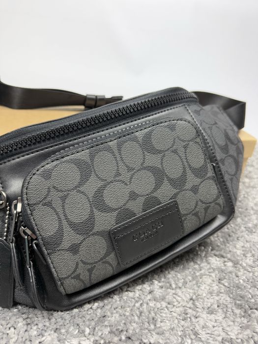 Сумка coach коуч guess через плече бананка барсетка