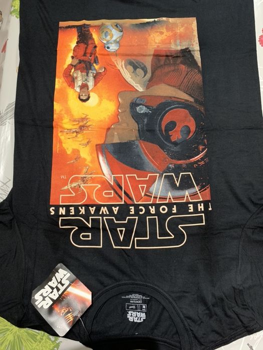 Vários modelos T-Shirt original Star Wars (Produto novo e embalado)
