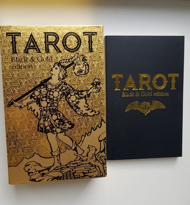 Таро черное на золоте, оригинал.