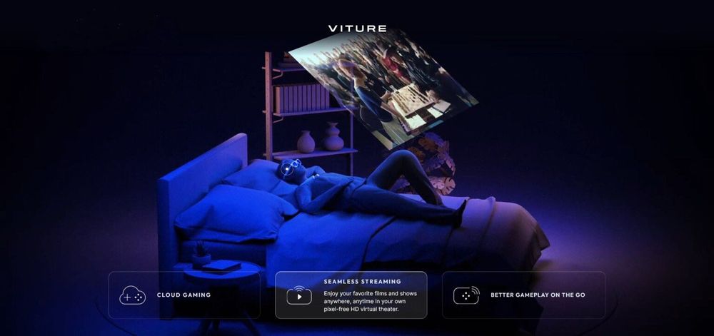 Відеоокуляри 3D AR VITURE One 120", звук Harman, Нові відкриті